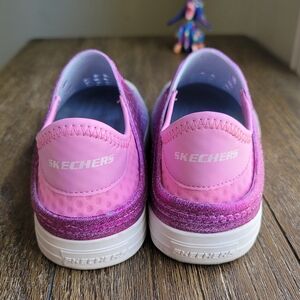 Foamies Skechers Pink and Gray Slip-On Sneakers
